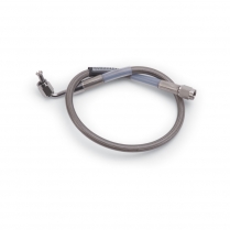 -3 AN 90 Degree to 3 AN Straight SS Brake Hose - 18" Long