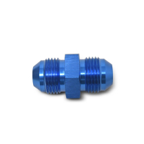 -10 AN to -10 AN Adapter Union Fitting - Blue