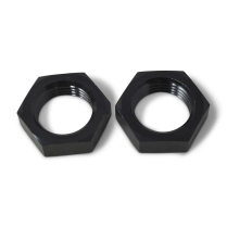 -8 AN Male x 3/8" NPT 90 Degree Adapter Fitting - Black