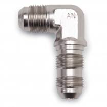 -6 AN Male to -6 AN Male 90 Degree Bulkhead Fitting - Endura