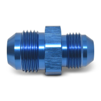 -10 AN Male to -8 AN Male Straight Reducer Fitting - Blue