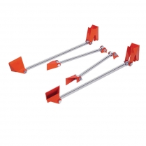 1928-31 Ford Polished Stainless Rear Triangle 4-Link Kit