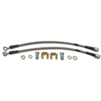 Braided Stainless Brake Hoses for Disc Brake Rear - 10mm