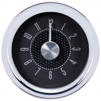 1955-56 Chevy Passenger Car RLC & RTX Clock - Black