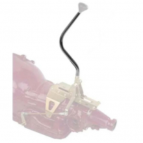 Lokar Thread On Bench Bend Shifter Stick - 16" Chrome