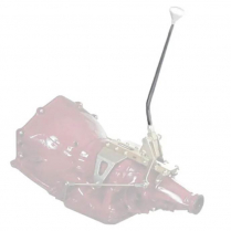 Lokar Compression Style 1 Bend Shifter Stick - 8" Chrome