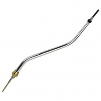 Lokar Compression Style 2 Bend Shifter Stick - 16" Chrome