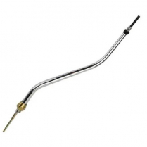 Lokar Compression Style 2 Bend Shifter Stick - 32" Chrome