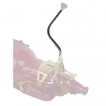 Lokar Compression Style Bench Bend Shifter Stick 16" Chrome