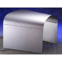 1928-29 Ford 4-Piece Hood - Plain Tops & Sides