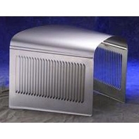 1932 Ford 3-Peice Hood - Plain Top & Louver Sides