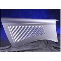 1933 Ford 4-Peice Hood - Plain Top & Louver Sides