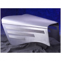 1933 Ford 3-Peice Hood - Plain Top & Louver Sides w/Cutout