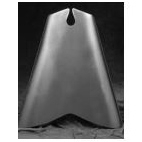 1933 Ford 3-Peice Hood - Plain Top & Louver Sides w/Cutout