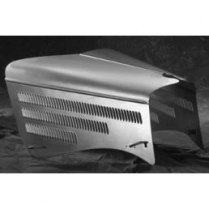 1934 Ford 4-Peice Hood - Plain Tops & 3 Row Sides w/o Cutout