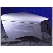 1934 Ford 3-Peice Hood- Plain Top & 1 Scoop Sides w/o Cutout