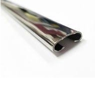 Ford Stainless Center Extra Long Hood Molding - 48"