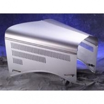 1937 Ford Pickup 4-Peice Hood - Plain Tops & 3 Row Sides