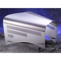 1937 Ford Pickup 4-Peice Hood Top Only w/3-Row Louvers