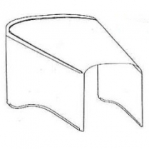 1932 Plymouth PB 3-Peice Hood - Plain Top & Sides