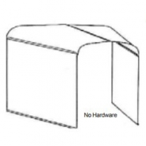 1931 Chevy 4-Peice Hood - Plain Tops & Sides