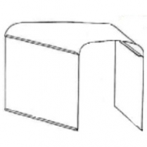 1931 Chevy 3-Peice Hood - Plain Top & Sides