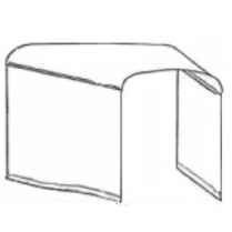 1932 Chevy 3-Peice Hood - Plain Top & Sides