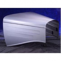 1934-35 Chevy Stand 3-Peice Hood - Plain Top & 2 Scoop Sides