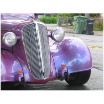 1936 Chevy 3-Peice Hood - Plain Top Plain Sides