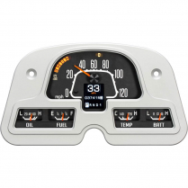 1962-84 Toyota FJ RTX Gauge Kit Black
