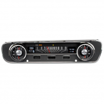 1964-65 Falcon, Ranchero & Mustang RDX Gauge Kit - Black