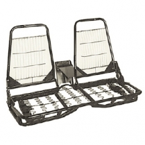 1935-48 Car Bench Back Frame & Foam Seat w/Fold-Out Arm Rest