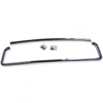 1955 Chevy Passenger Car Grill Moldings - Set of 4