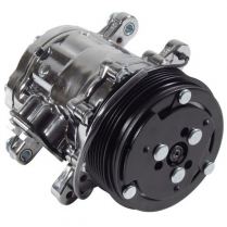 Sanden 7176 Serpentine A/C Compressor - R134 Chrome