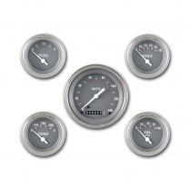 SG Series 5 Gauge Kit 3-3/8" Speedo & 4 2-1/8" - SLF