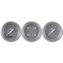 SG Series 3 Gauge Kit 3-3/8" Speedo, Tach & Quad - SLF