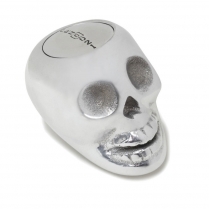 Lokar Skull Shifter Knob 4 Speed Ford AOD Auto - Polished