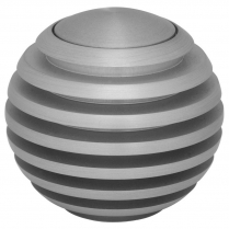 Lokar Venetian 2" Shifter Knob with Plain Button - Satin