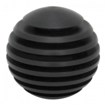 Lokar Venetian 2" Shifter Knob with 3/8"-16 Thread - Black