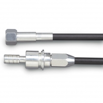 Lokar Speedometer Cable 1949-Up Ford Trans - Black Housing