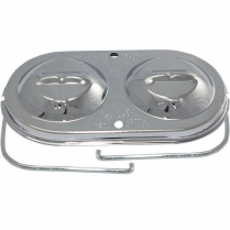 GM Dual Bail Master Cylinder Cover - Chrome