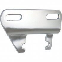 Chevy SB Header Mounted Alternator Bracket - Chrome