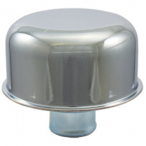 Valve Cover Breather Cap Push In Style - Chrome