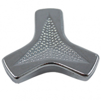 Tri-Bar Air Cleaner 1/4" Wing Nut - Chrome