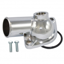 Water Neck, Late Chevy O'Ring Style - Chromed Zinc Alloy