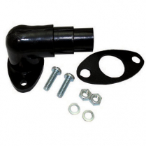 Universal Fit PCV Smog Tube - Black Plastic