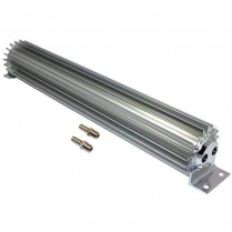 24" Dual Pass Tube Style Transmission Cooler - Aluminum