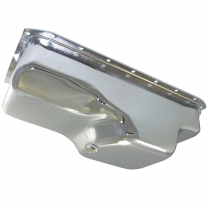 Mopar SB 273-340 1964-87 Engine Oil Pan - Chrome