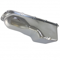 Pontiac 301-455 1974-81 Engine Oil Pan - Chrome