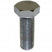 Hex Head Bolt 3/8"-24"x 1" - Chromed Steel